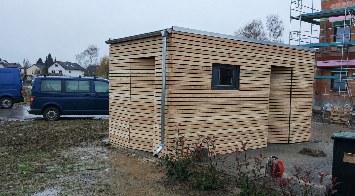 Holzbau – Detailaufnahme